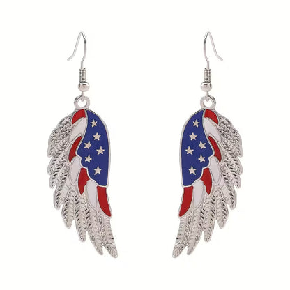 Timeless Wings of Freedom Drop Earrings Jula Jewelry