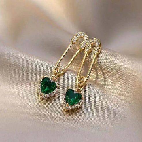 Amarisse Viridelle Drop Earrings Jula Jewelry