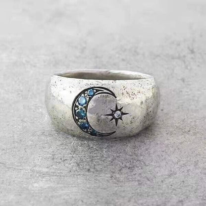 Moon-Star Ring. Jula Jewelry