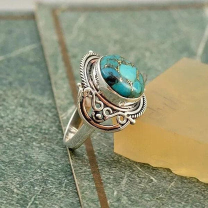 Bohemian Turquoise Ring Jula Jewelry