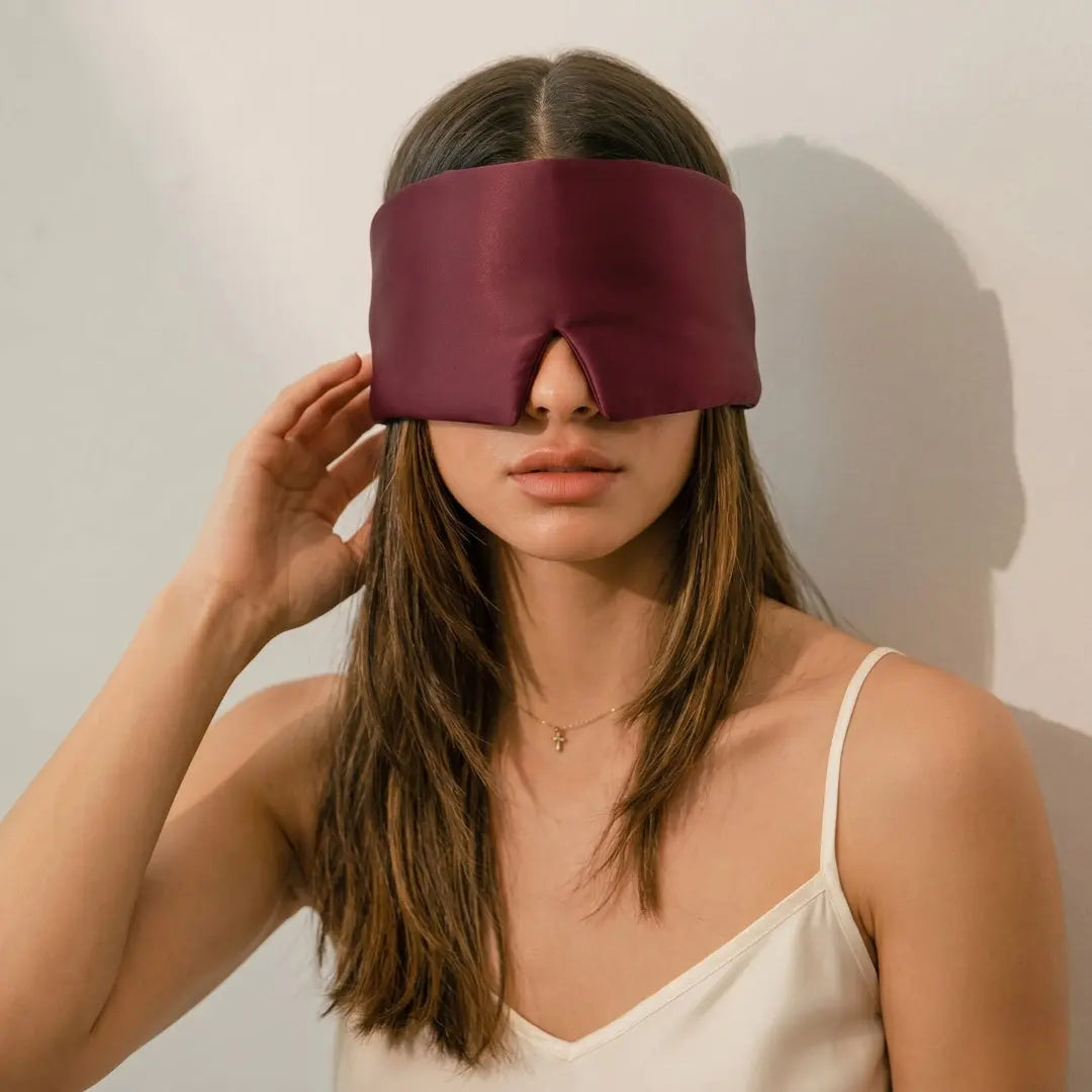 Sleep Mask | Burgundy SleepingPillow