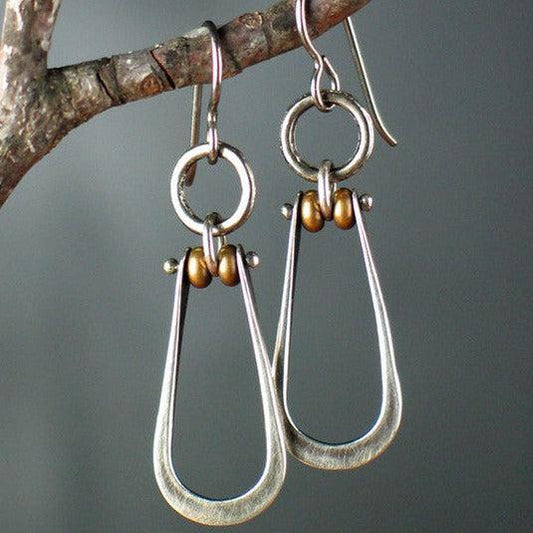 Vintage Silver Drop Earrings Jula Jewelry