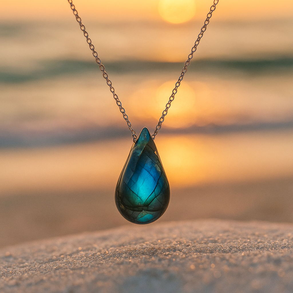 Lagoon | Labradorite Necklace Jula Jewelry