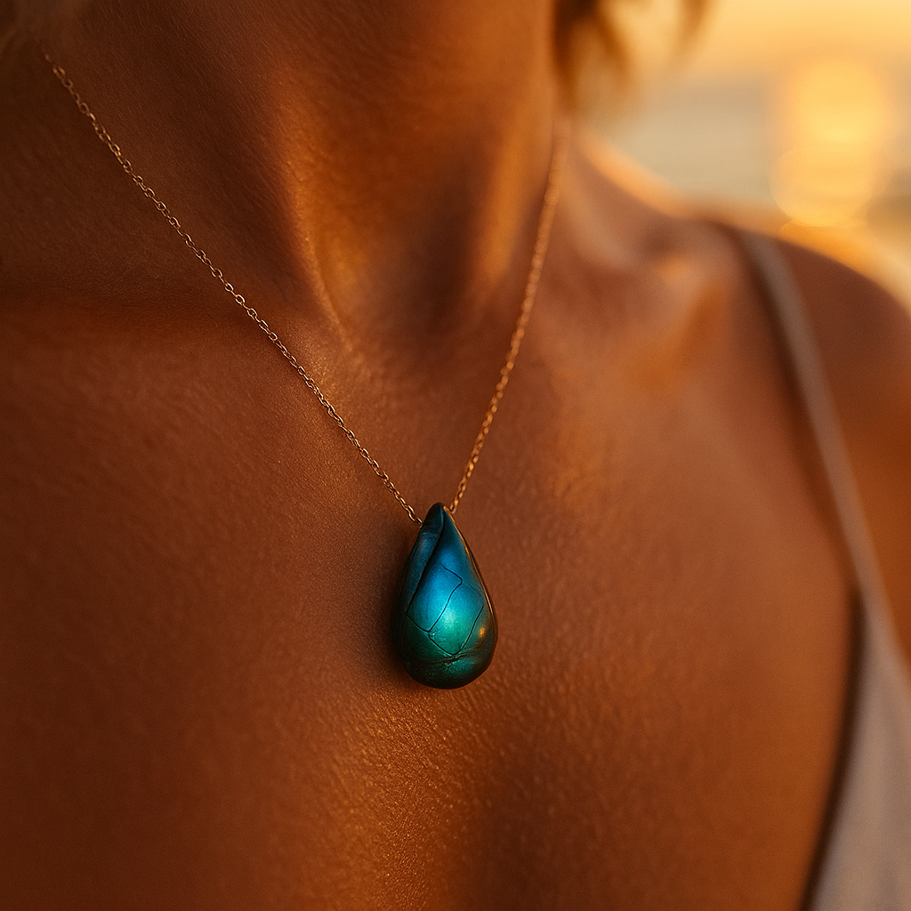 Lagoon | Labradorite Necklace Jula Jewelry