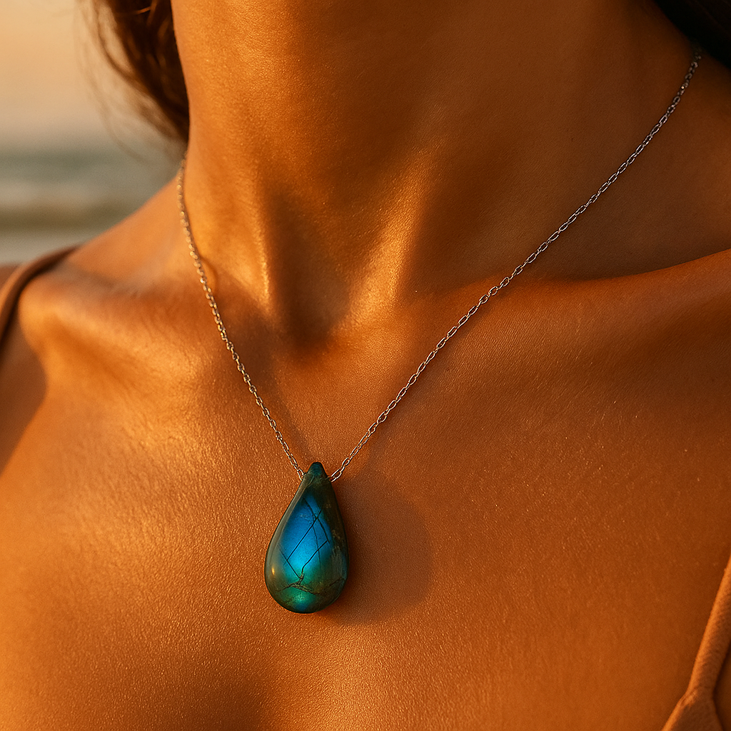 Lagoon | Labradorite Necklace Jula Jewelry