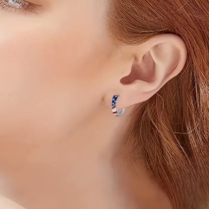 Refined Liberty Horizon Circle Earrings Jula Jewelry