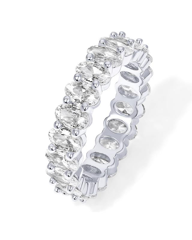 Timeless Grace: Sparkling Crystal Infinity Ring Jula Jewelry