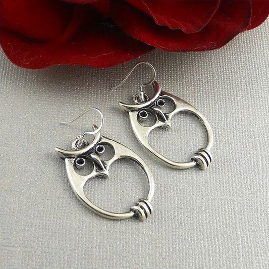 Nocturne Owl Elegance Earrings Jula Jewelry