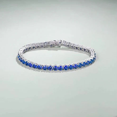 Sapphire Tennis Wristlet Jula Jewelry