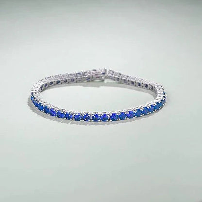 Sapphire Tennis Wristlet Jula Jewelry