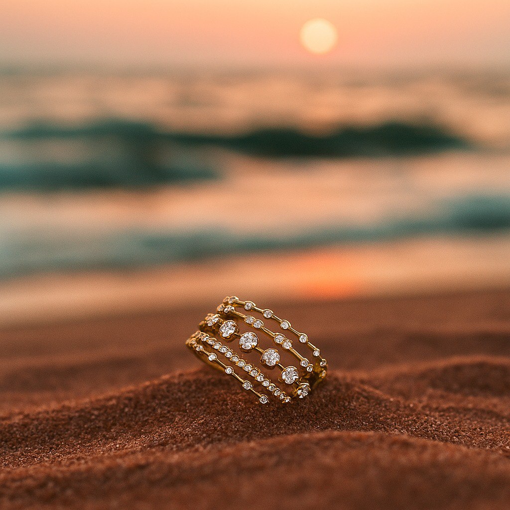 Pelagia | Set of Gold Rings Jula Jewelry