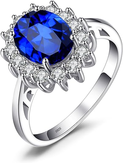 Classic Sapphire Halo Band Jula Jewelry