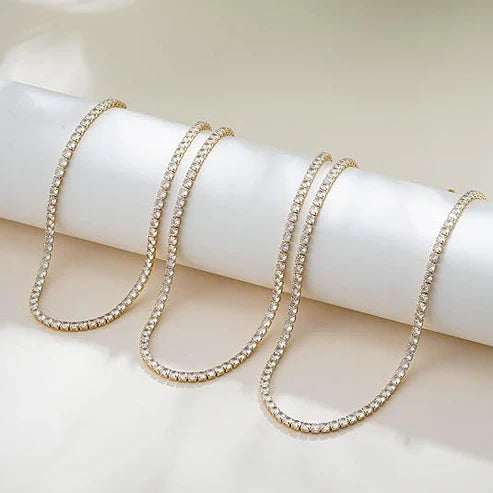 Tennis Chain Necklace Jula Jewelry