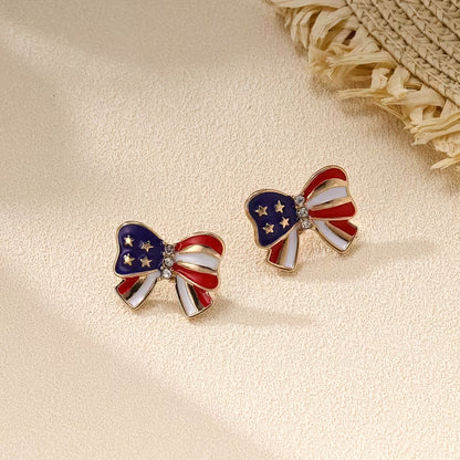 Liberty Grace Bow Stud Earrings Jula Jewelry
