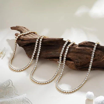 Tennis Chain Necklace Jula Jewelry