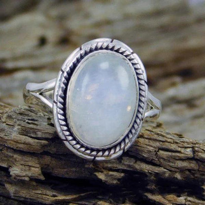 Aqua Chalcedony Band Jula Jewelry