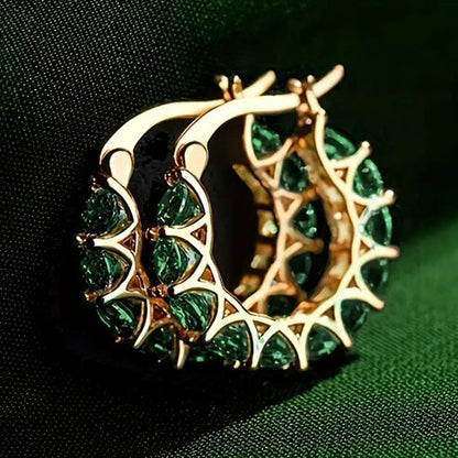 Elena Marlowe Circle Earrings Jula Jewelry