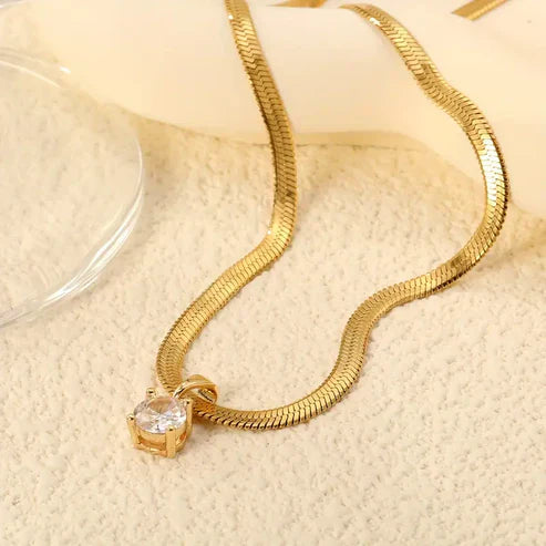 Elegant Gemstone Pendant Necklace Jula Jewelry