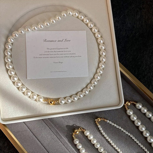 Pearl Necklace of Romance. Jula Jewelry