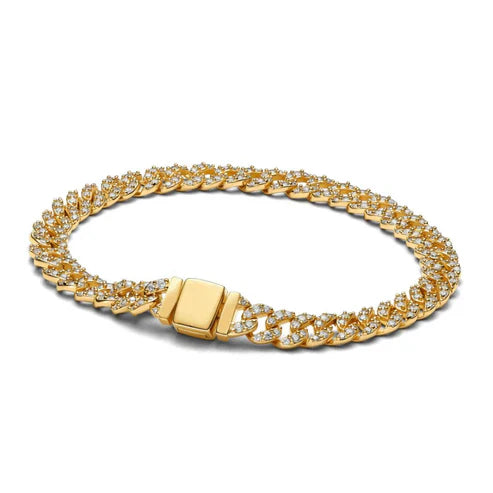 Radiant Gold Link Bracelet Jula Jewelry