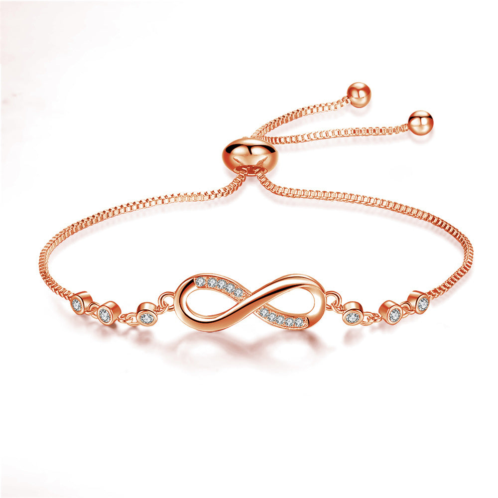 Adjustable Endless Bracelet in Silver Jula Jewelry