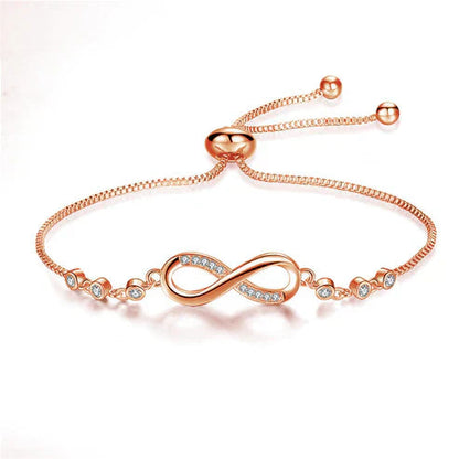 Adjustable Endless Bracelet in Silver Jula Jewelry