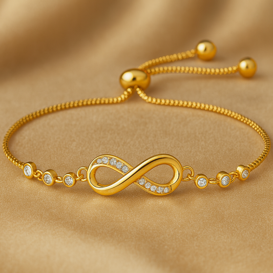 Elegant Silver Eternity Bracelet Jula Jewelry