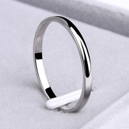 Simple ring crafted from gold and silver Jula Jewelry