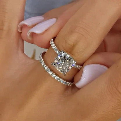 Bridal Cushion 2PC Ring Collection Jula Jewelry