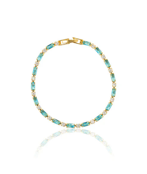 Natural Turquoise Gemstone Bracelet Jula Jewelry