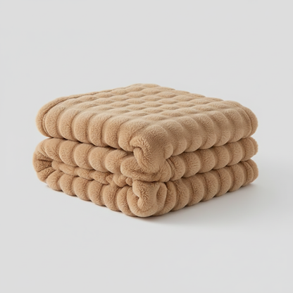 Bubble Sofa Blanket Soft Texture for Cozy Daily Comfort SleepingPillow