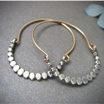 Boho Earrings Crafted from Sterling Silver Jula Jewelry