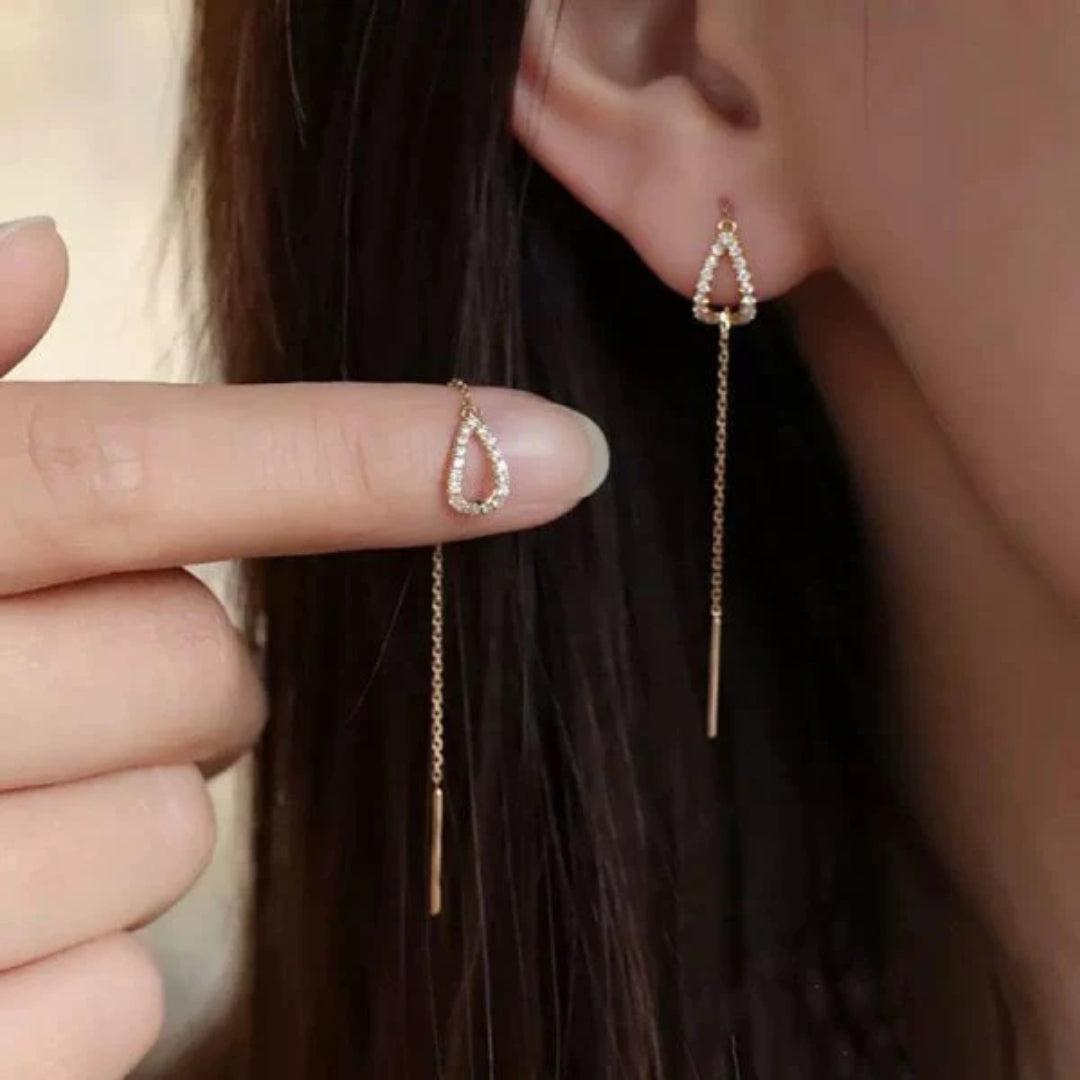 Gleaming dangling earrings Jula Jewelry