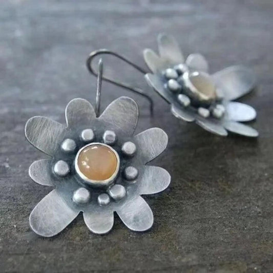 Antique Silver Margarita Earrings Jula Jewelry