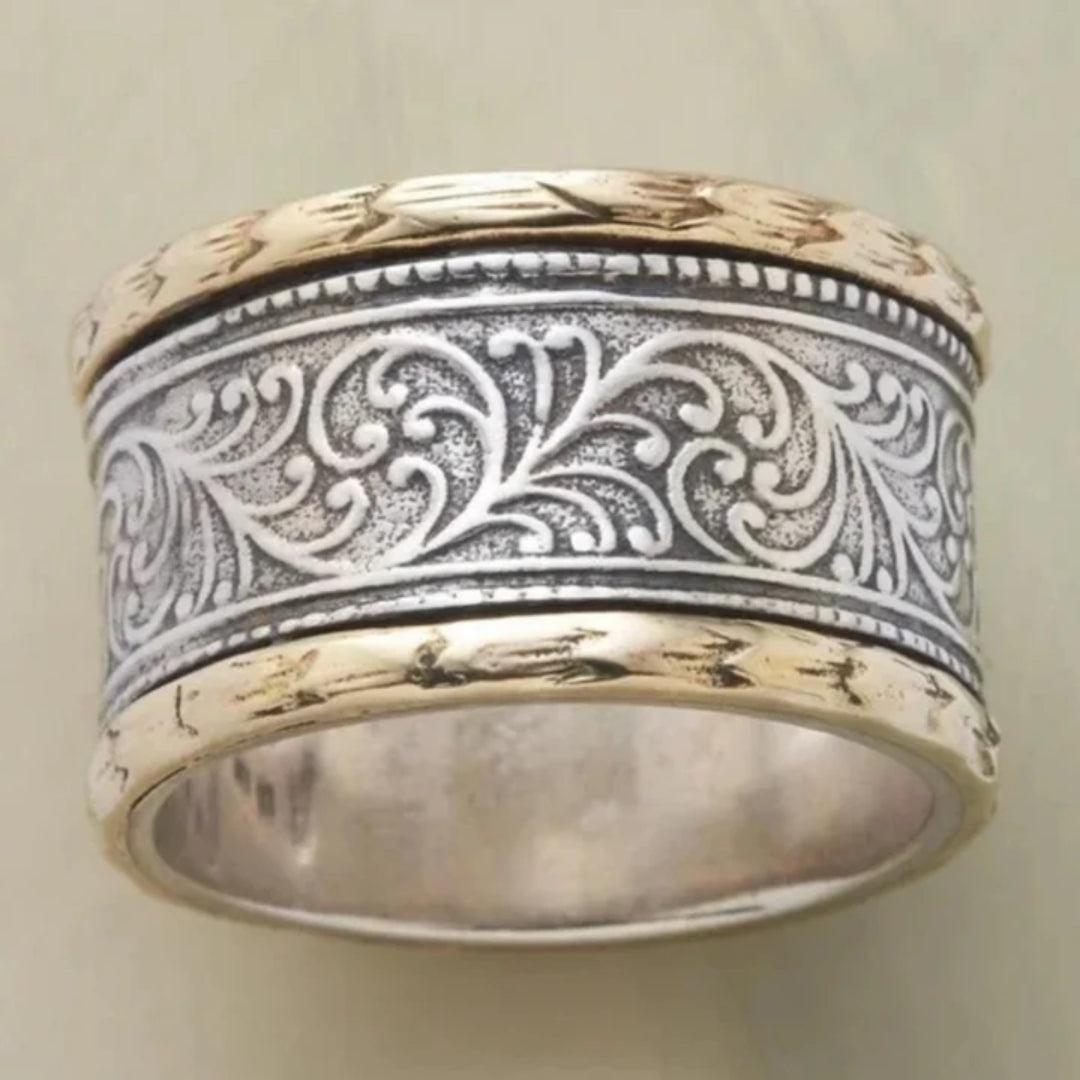 Vintage Gold and Silver Coated Ring Jula Jewelry