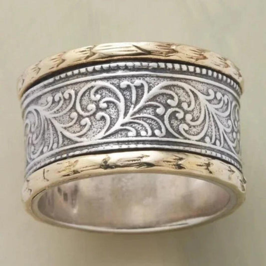 Vintage Gold and Silver Coated Ring Jula Jewelry