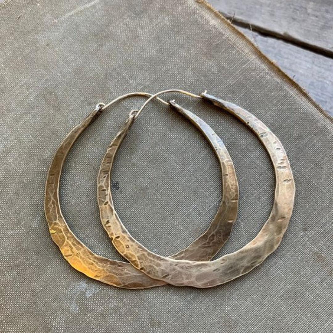 Vintage Antique Circle Earrings Jula Jewelry