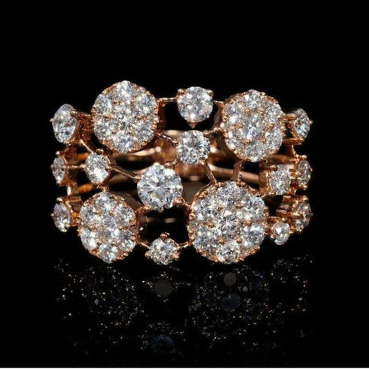 Glowing Rose Vintage Ring Jula Jewelry