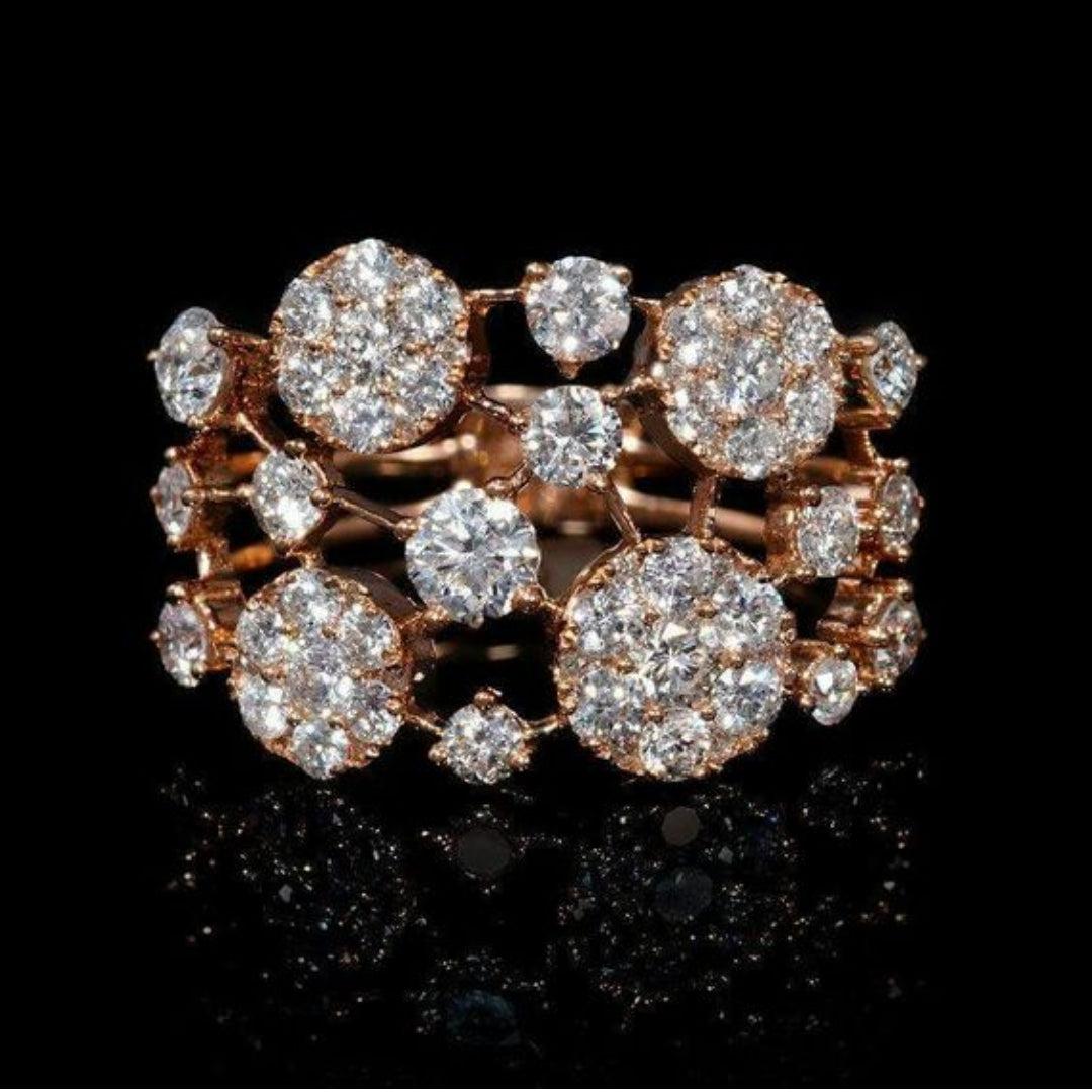 Glowing Rose Vintage Ring Jula Jewelry