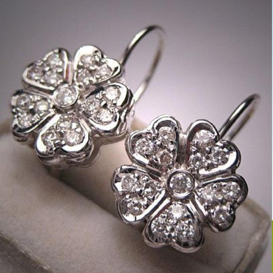 Vintage Radiant Daisy Earrings Jula Jewelry