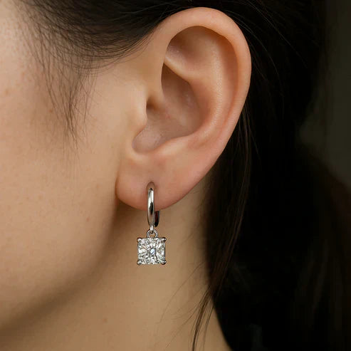 Aurora Square Dangle Earrings Jula Jewelry