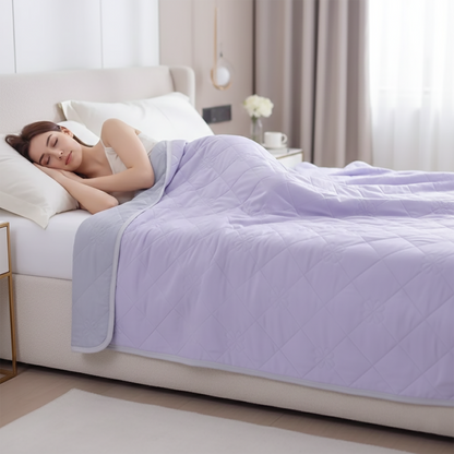 Cooling Blanket Lightweight and Breathable for Summer Nights SleepingPillow