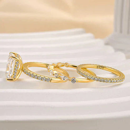 3PC Wedding Ring Set by Jaily Jula Jewelry