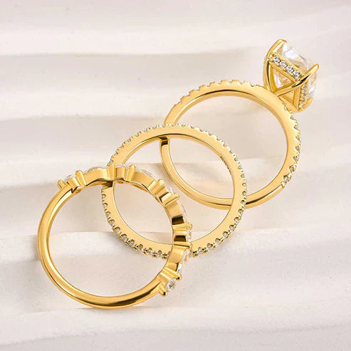 3PC Wedding Ring Set by Jaily Jula Jewelry