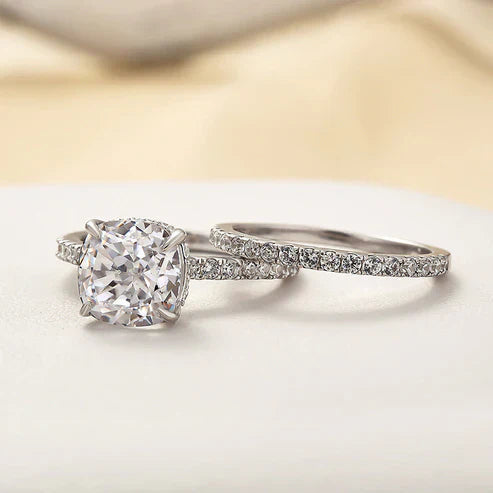 Bridal Cushion 2PC Ring Collection Jula Jewelry