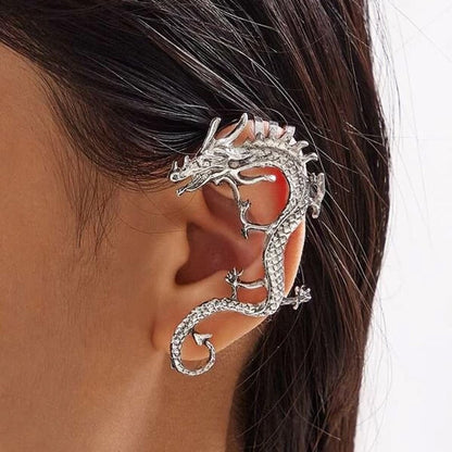 Silver Dragon Ear Accessories Jula Jewelry