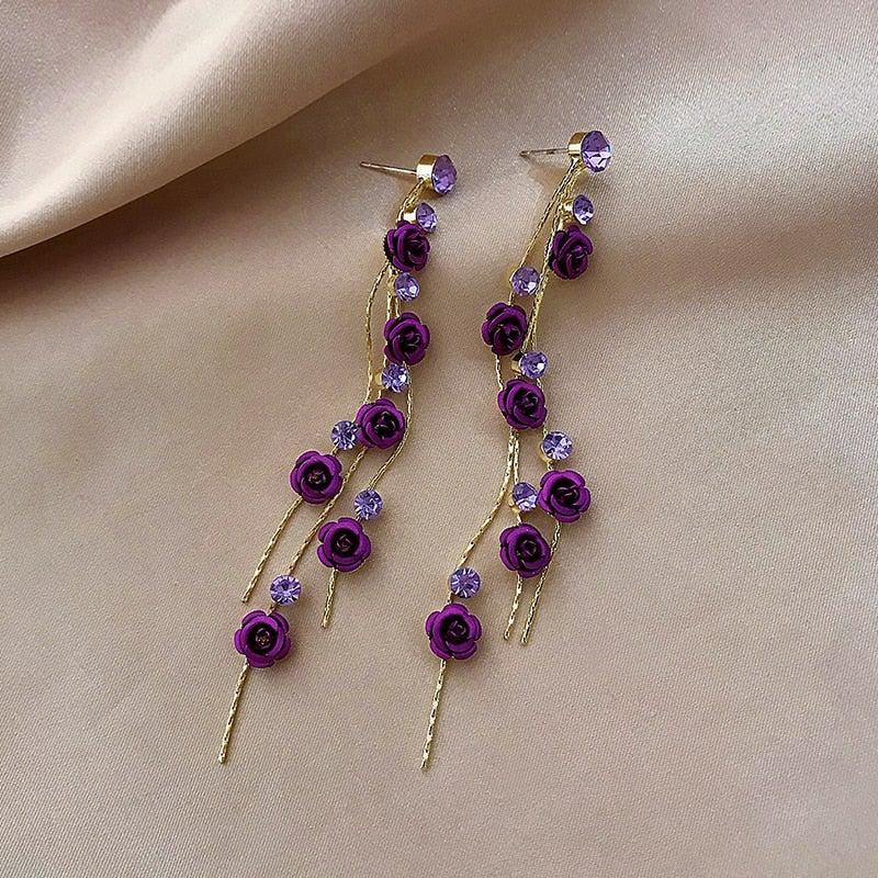 Rosefall Earrings Jula Jewelry