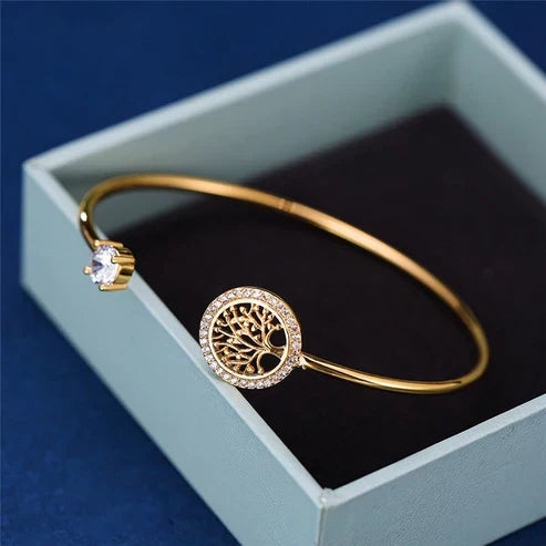 Tree of Life Adjustable Wristband Jula Jewelry