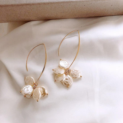 Elegant Pearl and Gemstone Earrings Jula Jewelry
