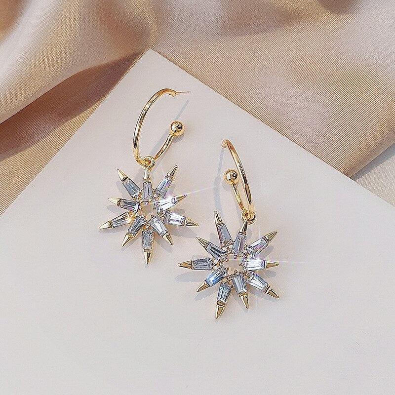 Star Earrings in Gold and Silver Jula Jewelry